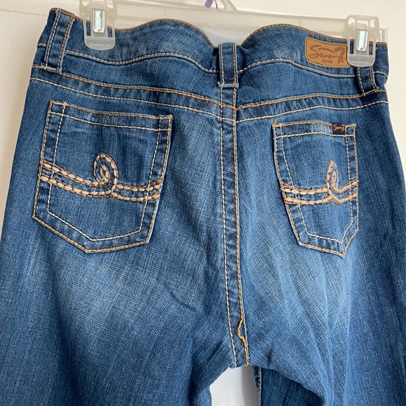 Plus Size Seven7 Crop Denim Jeans - Picture 4 of 11